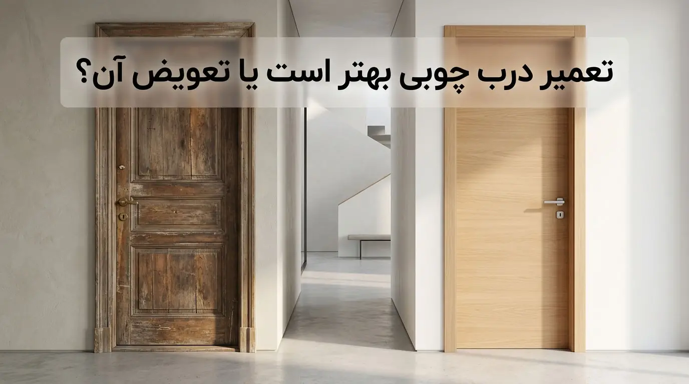 83 هرآنچه باید درباره پوسیدگی درب چوبی بدانید | تعمیر و پیشگیری