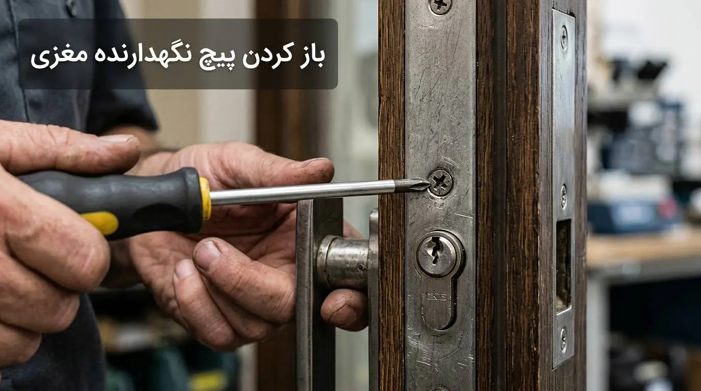 d7dc68d6 a0e3 4f72 9fdc 7bdbe3619b2b compressed تعویض مغزی قفل درب ضد سرقت؛ آموزش گام به گام + تصویر
